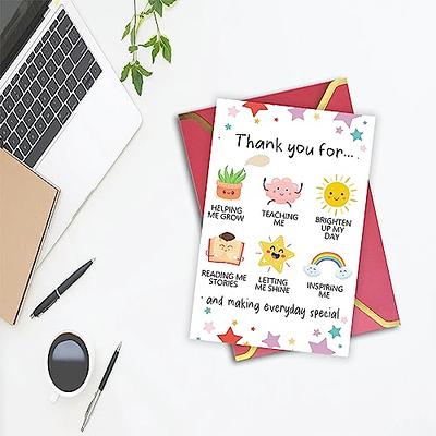 Cute Teacher Appreciation Gifts Women Men Funny Thank Card - Temu