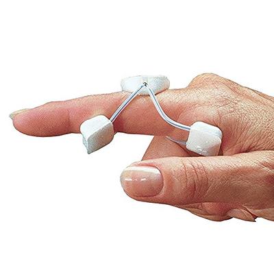 Rolyan Sof-Stretch Extension Splint, Medium, White, Finger Brace