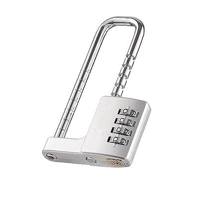 ZGSJ Cabinet Lock,Combination Padlock,Stainless Steel Gym Locker Lock Code  Long Adjustable Shackle Lock for Outdoor, School, Gym, Sports lockers,  Fences, - Yahoo Shopping