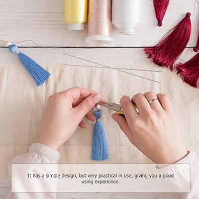 7pcs Large-Eye Blunt Needles, Stainless Steel Yarn Darning Needle Tapestry Needle Wool Needle Macrame Needle Sewing Knitting Needles for Crochet
