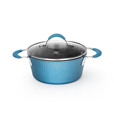 Alpine Cuisine Non-Stick Dutch Oven 13 Quart with Glass Lid