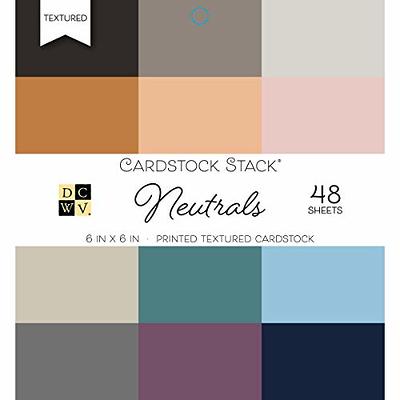 Dcwv Double-Sided Cardstock Stack 12x12 40/Pkg-Solid -PS624462