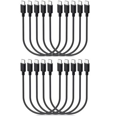  Smays USB C Cable Bulk 10-Pack 3ft, Type C Phone