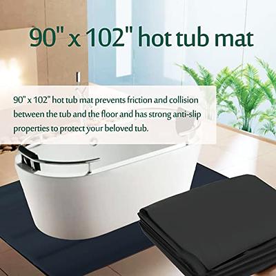 Inflatable, Leakproof hot tub mats for All Ages 