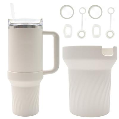  BABORUI Snack Bowl for Stanley 40 oz Tumbler with Handle,  Tumbler Snack Bowl Compatible with Stanley Cup 40 oz with Handle, Reusable  Snack Ring for Stanley Cup Accessories(ABS White) : Home