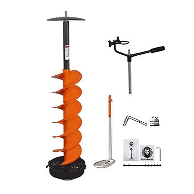 Nordic Legend Hardware Lite E-Drill Combo, Cordless Nylon Ice Drill Auger  8 Dia. W/ICE Scoop Chipper/Universal Drill Adapter/Ice Fishing Rod Rack  and 1 Set REPLACMENT Blades - Yahoo Shopping