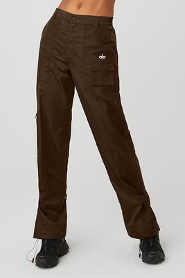 Alo Yoga®  Blaze Trouser Pants in Espresso Brown, Size: Large - Yahoo  Shopping