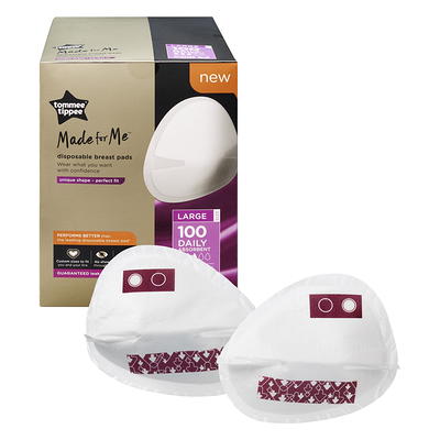 PureTree Organic Cotton Surface Disposable Nursing Pads for Breastfeeding