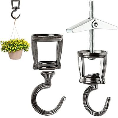 foxwake Ceiling Hooks for Hanging Plants 10set, Heavy Duty Swivel Hook with  Toggle Wing, Swag Anchors for Lamp Light Basket Pot Holiday Decorations  Vegetables Fruit Chandelier - Yahoo Shopping