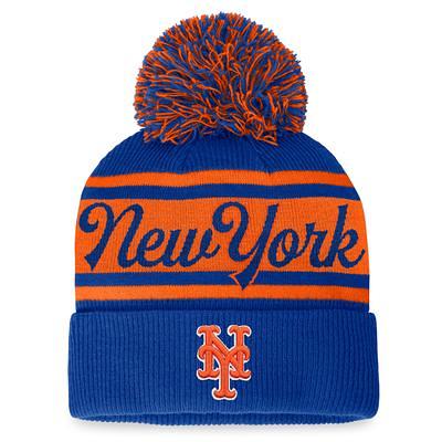 Men's New Era Royal York Giants 2022 Sideline Ink Dye Cuffed Knit Hat