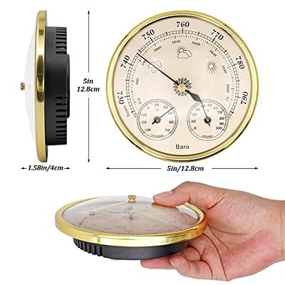 3in 1 Barometer In/Outdoor Thermometer Hygrometer Weather Station