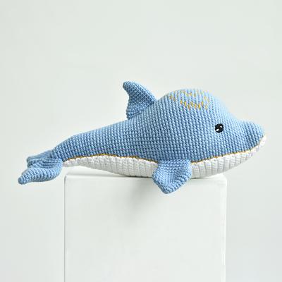 Mini Crochet Whale Plush, Handmade Amigurumi 