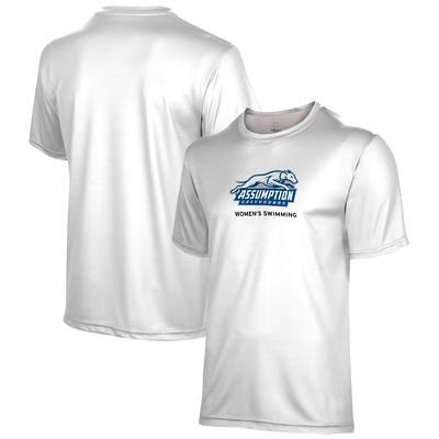 Youth ProSphere White Assumption Greyhounds Women's Swimming T-Shirt -  Yahoo Shopping