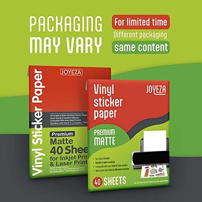 Premium Printable Vinyl Sticker Paper for your Inkjet Printer