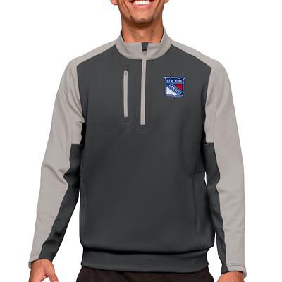 Men's Antigua Red Atlanta Braves Big & Tall Generation Quarter-Zip