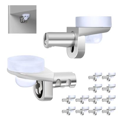 4Pcs Adhesive Shelf Bracket, Shelf Pegs for Shelves,Shelf Support Peg,  Clear Plastic Adhesive Pegs Hanger for Kitchen Bathroom Bookcase Wardrobe -  Yahoo Shopping