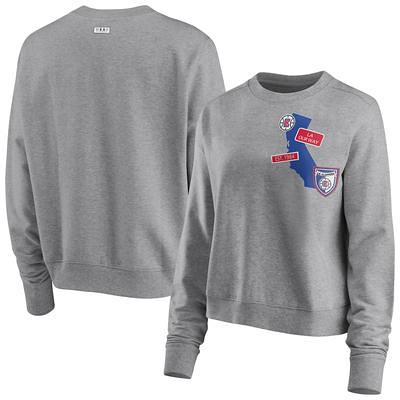 Women's WEAR by Erin Andrews Royal Buffalo Bills Waffle Knit Long Sleeve  T-Shirt & Shorts Lounge Set