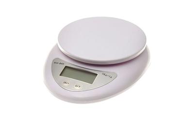 SmartHeart Digital Kitchen Food Scale with Calorie & Carb Calculator,  Stainless Steel