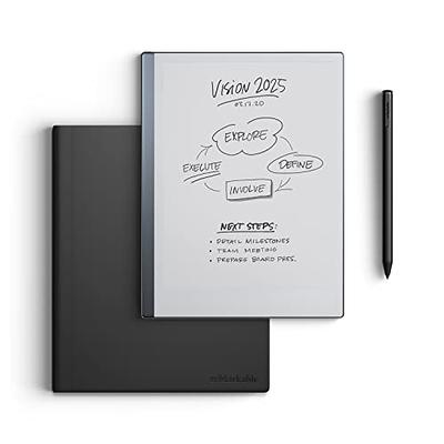 Remarkable 2 Bundle - Remarkable 2 Tablet (10.3” Digital Paper Display),  Marker Plus Pen with Eraser, Book Folio Black Leather Folio Cover, and  1-Year Free Connect Trial - Yahoo Shopping