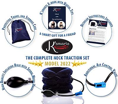 iBYWM FSA HSA Eligible Neck Stretcher for Pain Relief, Neck and Shoulder  Relaxer, Cervical Traction Device Pillow for TMJ Pain Relief and Cervical