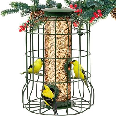 Grackle Proof Cage Bird Feeder