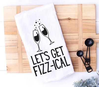 100% Cotton Kitchen Towels Printed with Cute Kitchen Sayings 'Drink the  Coffee