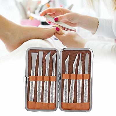 Pedicure Knife Tools Kits, Professional Stainless Steel Foot Scrubber Dead  Skin Remover,6 Pcs Foot Scraper Knife to Remove Dead Skin Callus Knife
