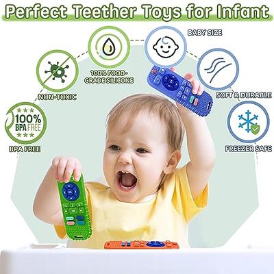 Baby Teething Toys For Newborn (5-pack) Freezer Safe Bpa Free Infant And  Toddler Silicone Teethers Soothe Babies Gums, Perfect Baby Gift : Target