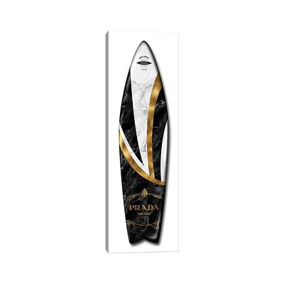 Framed Canvas Art (White Floating Frame) - Surf Chanel by Alexandre Venancio ( Sports > Surfing art) - 36x12 in
