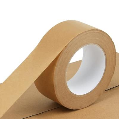 Lichamp Brown Packing Tape, Kraft Paper Tape Brown Gummed Tape for Packing  Boxes, Shipping Cardboard and Carton Sealing, 2 inch x 55 Yard x 7 mil,  B201BN - Yahoo Shopping