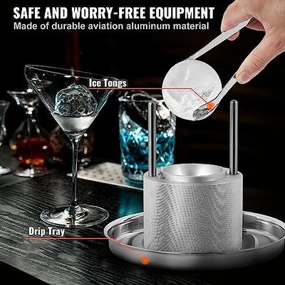 Viski Ice Ball Press Aluminum Ice Press for Whiskey Bourbon Scotch