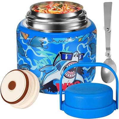 18oz Insulated Soup Cup Food Container Travel Lunch Box W/Spoon