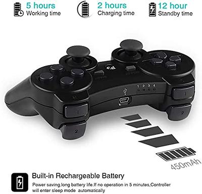  CHENGDAO Controller for PS3 2 Pack Wireless Controller