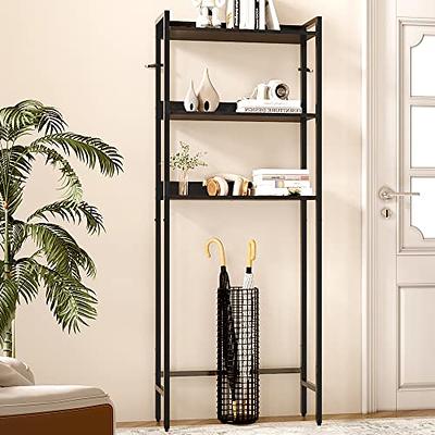 ODIKA Over The Toilet Storage Shelf, 3-Tier Over-The-Toilet Space Saver  Organizers, Freestanding Bathroom Organizer for Bathroom, Laundry Room,  Small