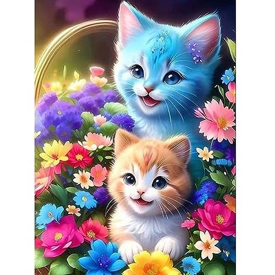 Colorful Flowers, 5D Diamond Painting Kits