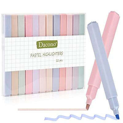 Pastel Highlighter Pens Bullet Journal Pen Set Kawaii Stationery Planner  Highlighters Office Supplies School Supplies 