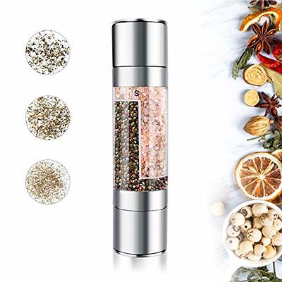 Tectonic9 Herb Grinder Automatic Electric Herbal Spice Dispenser Large 2.5  Aluminum Alloy (Grey), for HOME & KITCHEN ONLY