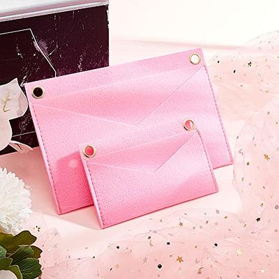 WADORN 2 Sizes Purse Felt Organizer Insert, Women Pochette Conversion Kit  Rectangle Wallet Insert Liner with Eyelets Multi-Pocket Envelope Bag Inside  Organization Accessories for LV Kirigami, Pink - Yahoo Shopping