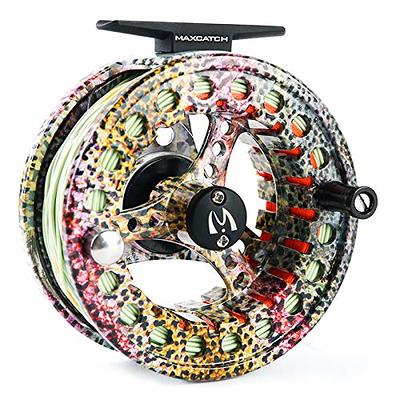 M MAXIMUMCATCH Maxcatch ECO Fly Reel Large Arbor with Diecast