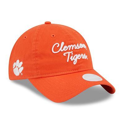 Men's New Era White/Orange Clemson Tigers Two-Tone Layer 9FIFTY Snapback Hat