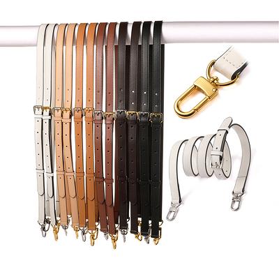 Cowhide Leather Bag Strap Women Shoulder Bag Strap Adjustable Crossbody Strap  Replacement Belt For Luxury Handbag