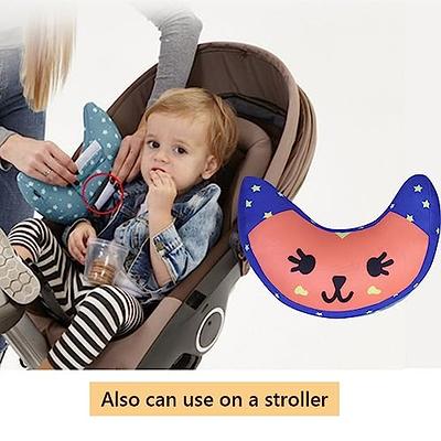 Kids Car Seat Travel Neck Pillow Soft Neck Support Cushion Car Seat Belt  Cover Cushion Pillow