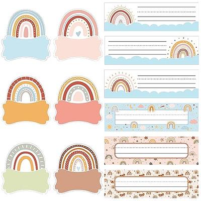 400 PCS Boho Baby Daycare Labels Name Labels for Daycare for