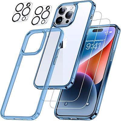  TAURI 5 in 1 Magnetic Case for iPhone 15 Pro Max [Military  Grade Drop Protection] with 2X Screen Protector + 2X Camera Lens Protector,  Transparent Slim Fit for iPhone 15 ProMax