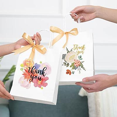 Amazon.com: 12Pcs Paper Bags with Handles. Small Gift Bags Party Favor Bags  Goodie Bags Shopping Bags. Gift Bags with Handles Bulk for Birthday Wedding  Retail Business Festivals Arts DIY Crafts 5.9x3.1x8.3 Inches (