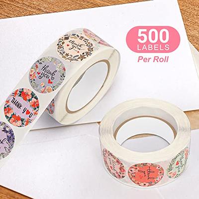 Thank You Stickers in 36 Designs, 2500 Pcs 1 Inch Thank You Stickers Labels  for Envelopes, Bubble Mailers and Gift Bags Packaging for Small Business