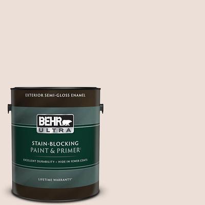 BEHR PREMIUM PLUS 1 qt. #M200-5 Terra Cotta Clay Semi-Gloss Enamel