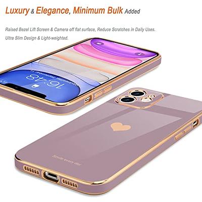 Teageo Compatible with iPhone 12 Case 6.1 inch for Women Girls