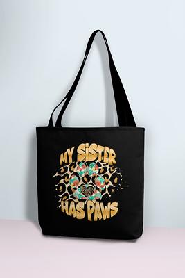 Cool Mom Print Canvas Tote Bag