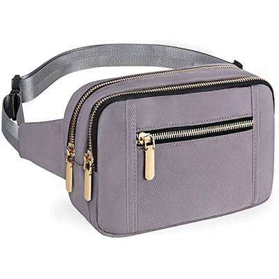 Fanny Packs for Women Men Fashion Plus Size Waist Pack Belt Bag Fanny Pack  for Girls Boys with 5 Pockets Adjustable Belt, Cute Bum Bag Hip Bags for